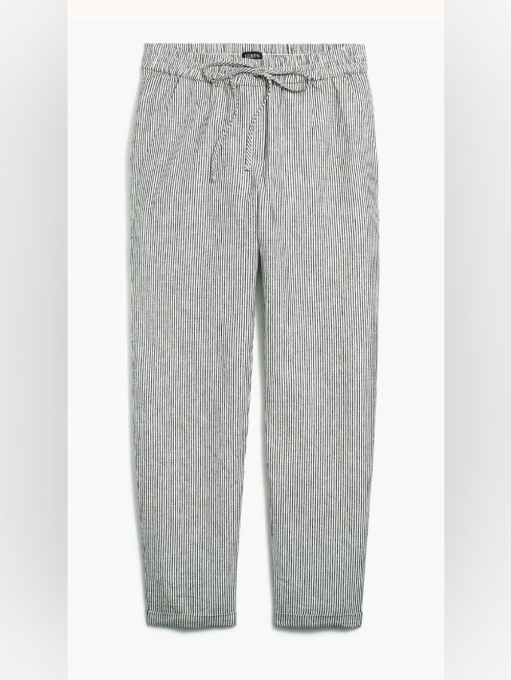 J. Crew  Factory Ladies Linen/ Cotton Drawstring Pants. Size 10